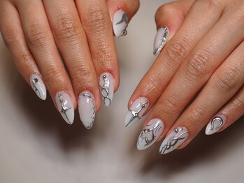 ネイルスタジオ401 八千代店(NAILSTUDIO401)/ソフトジェルチップフルデザイン