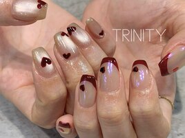 Valentine nail by丸山