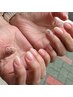 【自爪が割れやすい方】トラブル保護クリアジェルネイル