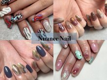 個性的なデザインからシックなニュアンスネイルまで♪