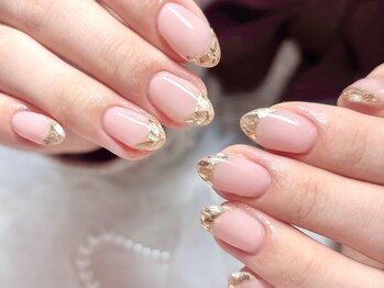 ゴールドガラスフレンチ♪