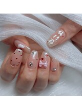 chai.仙台広瀬通店【韓国ネイル/長さだし/持ち込み/定額/スカルプ/韓国パーツ】/持ち込みデザイン