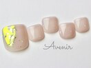 イエローニュアンスネイル