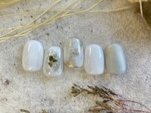 グラッドネイル 銀座店(GLAD nail)/ミラーマットニュアンスネイル