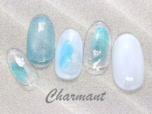 シャルマン(Charmant)/☆水彩ネイル