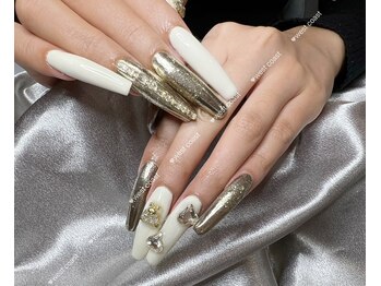 ウエスト コースト ネイルサロン(West coast Nailsalon)/シンプルクリスマス/スカルプ