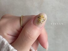 ヴィヴィアン ネイル(Vivian nail)/ミモザネイル