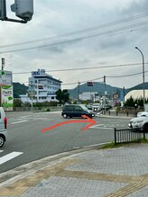 レアン(Rean)/信号を北(右)にまがる。