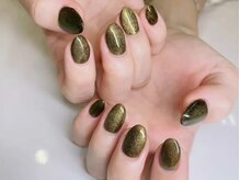 アイゴネイル 錦糸町(Aigoネイル)/シックな大人ワンカラー