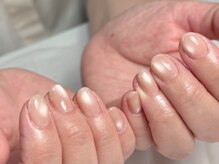 ネイルルームリラ 川崎(nailroom lilas)/マグネットワンカラー＊自爪育成