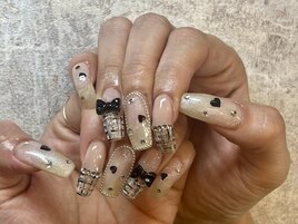 ツイードネイル