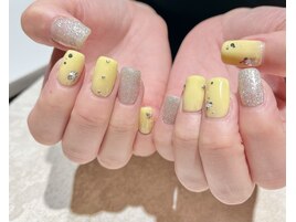 yellow × silver