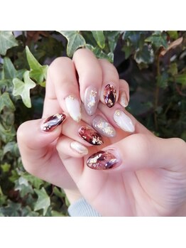 トータルサロン 白べぇーっ プラス/☆秋ネイル☆