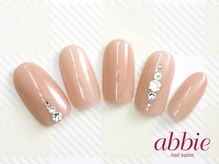 ネイルサロンアビー 北千住店(abbie)/ジュエリーネイル　￥7975