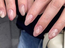 桃ネイル