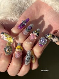 手書きアート×３Dパーツ