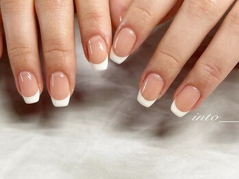 ネイルサロン イントゥ(into_)/フレンチ　シンプル　オフィス