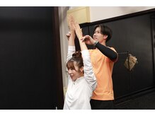 伏見パーソナル整体院/お身体の可動域チェック♪