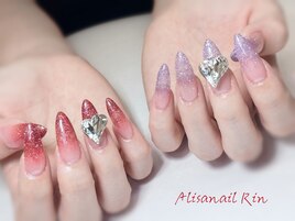 【チップスカルプ】ラメグラ