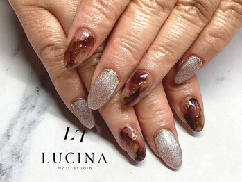 ネイルスタジオ ルキナ(LUCINA)/T-251 大人上品ニュアンスネイル