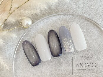 モモ(MOMO)/《ネイビー☆定額シンプル》