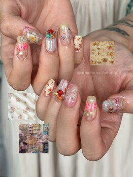アマラズネイルブティック(Amara‘s nail boutique)の写真/モチの良さが大人気のサロン◎美フォルムデザインと1人1人に合わせた指先を彩る☆