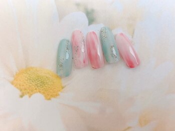 ネイルサロン&スクール ジーナ(GINA)/6月 シンプルナチュラルカラー