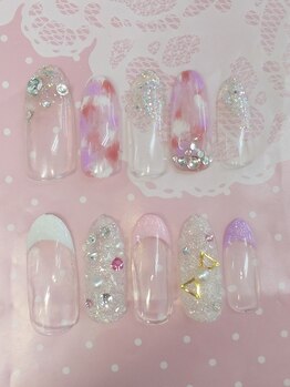 シュガー ネイル(Sugar nail)の写真/【オフ無☆100色から選べる】ワンカラーorカラーグラデーション¥4100/オフ込¥4980】貴女にお似合いの色に◎