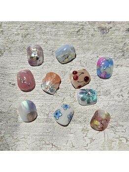 イロ(iro)/親指アート♪ワンカラー♪