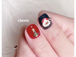 クリスマスネイル/サンタ