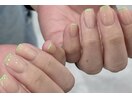 細フレンチネイル