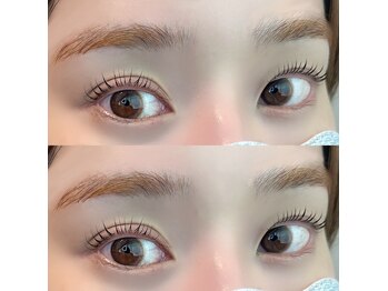 ビー バイ アイキャンディー(B by eye candy)/パリジェンヌで下向きまつげ対策