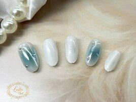 春色チークネイル☆