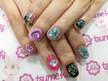 ネイルサロン 爪吉/熱い視線☆集中♪キラキラ☆