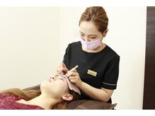 エステティックアンドアイラッシュ ラボカル 甲府本店(LABO.CAL+)/まつエクstep5.仮装着