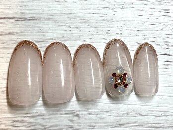 ネージュ バイ リアンジュ 辻堂(Neige by Reange)/ブライダルスキニーラメフレンチ