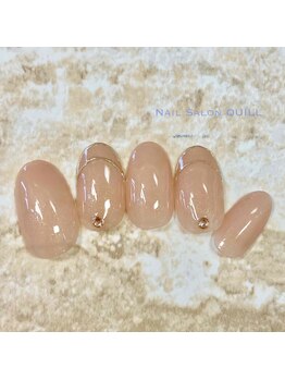 ネイルサロン クイル(QUILL)/２月ちょこっとアート（２）