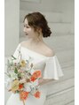 ディプティ モイラ(dipty MOILA) wedding hair makeをしていました！ブライダル大歓迎です◎