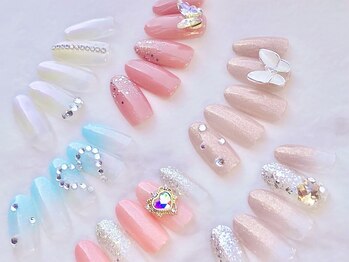 フラワーネイル 小山店(Fleur nail)の写真/豊富なデザインからお気に入りが必ず見つかる★最旬ネイルは“Fleur nail”にお任せください！