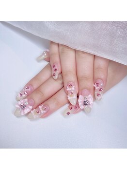 リボンネイル♪