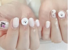 アリイネイルズ(ALII Nails)/ビションフリーゼネイル