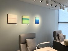 スパイラルネイルサロンの雰囲気（【山崎美弥子】さんの作品を展示販売しています。）