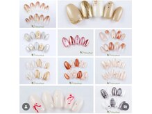 エリクサーネイル 新宿3丁目(Elixir Nail)の雰囲気（9月のおすすめ10種★カラー変更、指の配置換えできます◎）