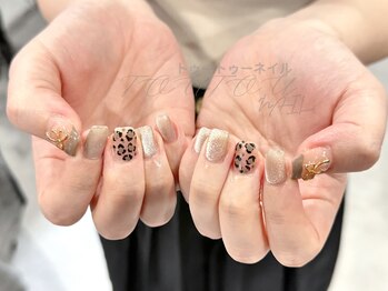 トゥートゥー(TOUTOU)/ヒョウ柄xキラキラマグネット