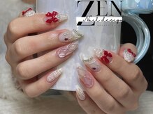 ゼン ネイル デザイン 池袋(ZEN NAIL DESIGN)/* 長 さだしやり放題×つけ放題