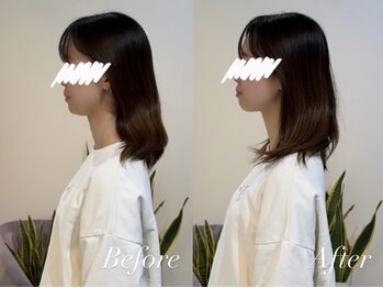 ハクト(Hakuto)/Before/After