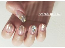 スカラべネイル52 春日部(Scarab Nail 52)の雰囲気（お手元から季節を楽しむDesign*nail♪透明感華やか大人simple等）