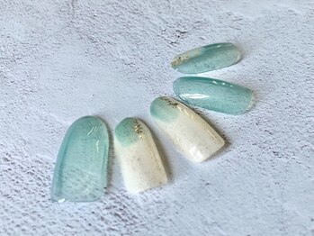 フミ(FMI)/【2023/7月】 シンプルネイル