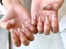 ビューティービースト フォー ネイルアンドアイラッシュ 松浜店(beauty:beast)/ギラギララメグラデーション☆