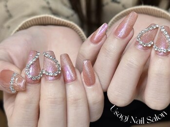 ウサギネイル 新大久保店(usagi nail)/ハートネイル
